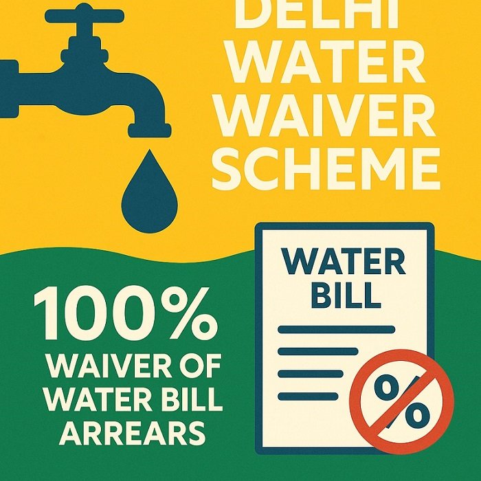Delhi Water Bill Waiver Scheme