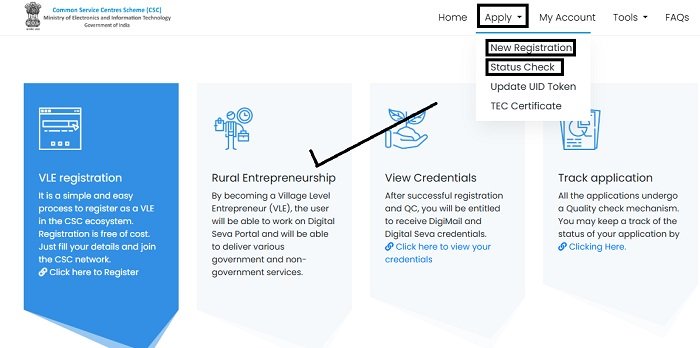 CSC Registration