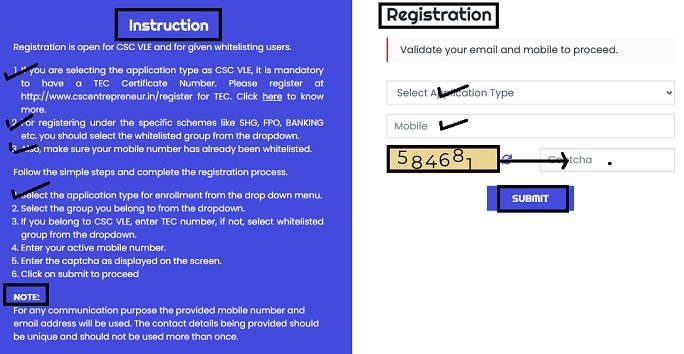 CSC Application