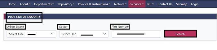 Haryana Huda Plot Status
